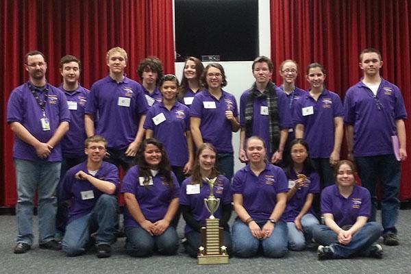 RHS Places First in Academic Decathlon