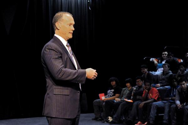 AT&T Vice President Gives Motivational Speech
