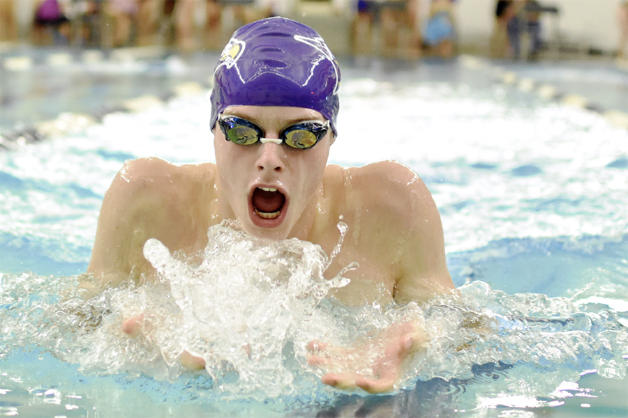 This year, Sandidge broke the school record in the 200-yard individual medley set last year. During his time on the swim team, he has set several school records and was named an All-American swimmer for two years.

“He is an intensely dedicated person,” head swim coach Tori Whitehead said. “He spends as much time thinking about swimming and learning about it as he does training.”