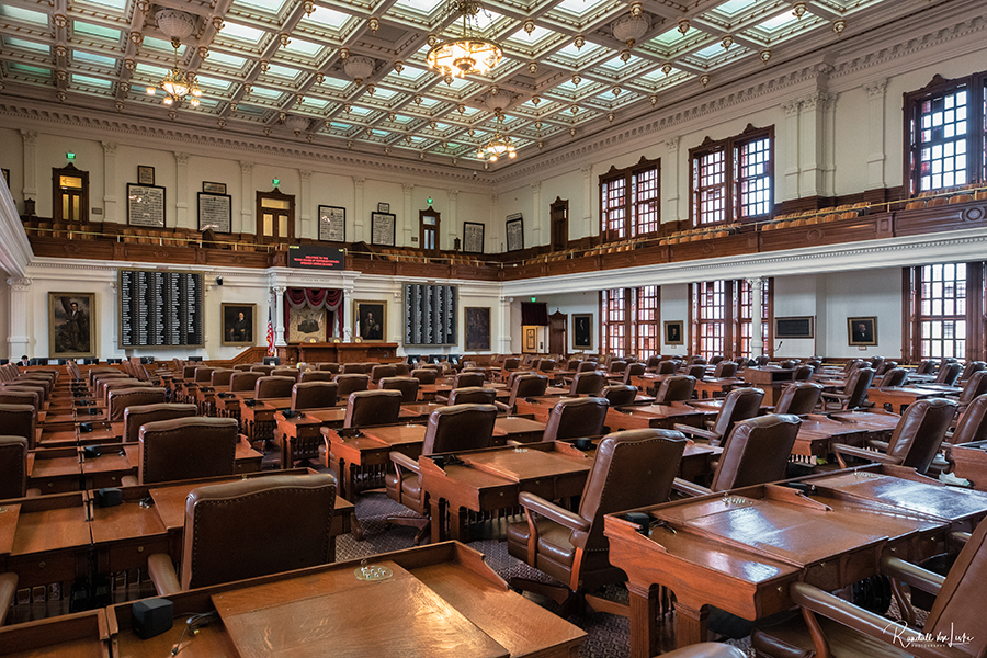 As the Texas Senate passes Senate Bills 10 and 11, debates among students and teachers spark over the constitutionality of these bills. Photo by Randy von Liski.